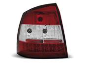 Paire de feux arriere Opel Astra G 97-04 LED rouge blanc