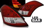 Paire de feux arriere Suzuki Swift 10-17 LED BAR rouge blanc