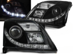 Paire de feux phares Opel Vectra C 02-05 Daylight led noir