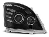 Paire de feux phares Toyota Land Cruiser 120 de 2003 a 2009 angel eyes noir