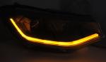 Paire de feux phares VW Caddy de 20-23 FULL LED DRL Dynamique Noir