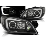 Paire Feux Phares Subaru Impreza GD 2006 a 2007 Daylight noir