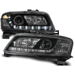 Paire de feux phares Fiat Stilo 01-08 Daylight led noir