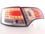 Paire de feux arrière Audi A4 8E Break 2004 a 2008 Chrome Led