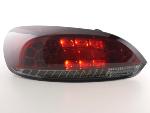 Paire de feux arrire VW Volkswagen Scirocco 3 2008 a 2014 Rouge Fume Led