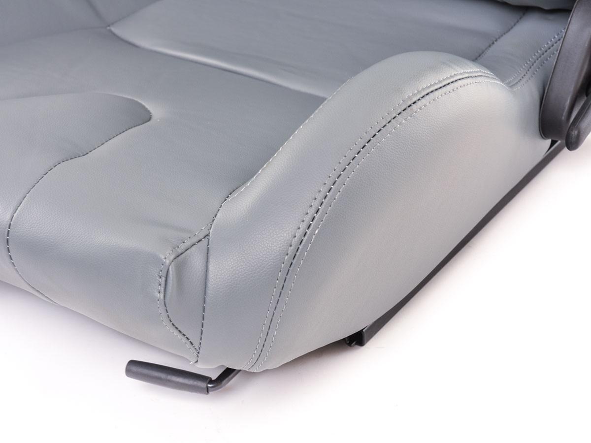 Set De Glissières Universel AUTO-STYLE Pour Siège Baquet - Réglage Latéral, Gris, 1 Siège
