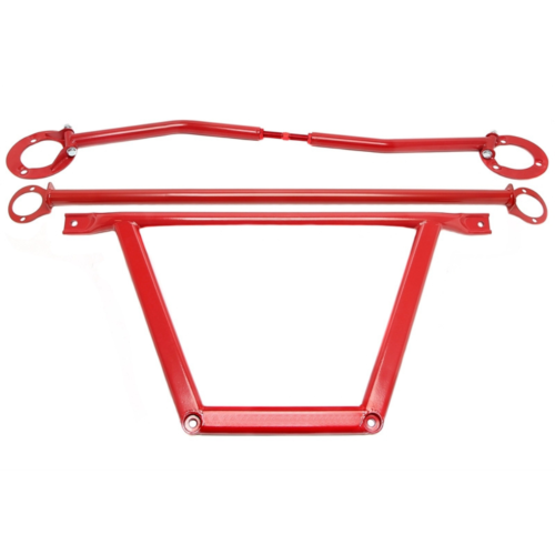 Kit de barres anti rapprochement BMW serie 3 E36 316i - 318i M40 1990 a 1993 - Acier rouge