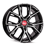 Jante Mam B4 19x8.5 ET50 5/120 Black Front Polish