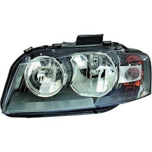 Feu phare avant gauche (conducteur) Audi A3 8P de 2003 a 2008 Halogene