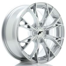 Jante JR Wheels JR49 16x7 ET20-42 - 4 trous sur mesures - Silver machined face