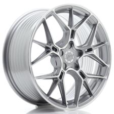 Jante JR Wheels JR51 18x8 ET20-45- 5 Trous sur mesure - Titanium Machined Face