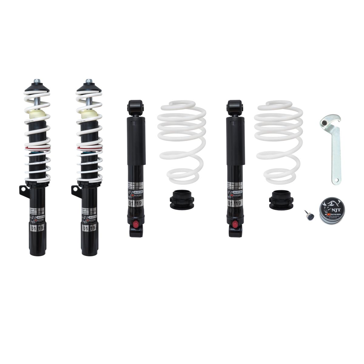 Kit Suspension JOM BlueLine Pour Opel Vectra C (2002-2008) - Amortisseurs Et Ressorts Réglables, Qualité Allemande