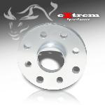 Jeu de 2 Cales 15mm pour BMW Serie 3 E30 de 1982 a 1995 avec centrage