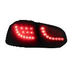 Paire de feux arriere VW Golf 6 de 2008 a 2012 noir led - Cligno dynamique