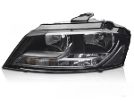 Feu phare Gauche Adaptable Audi A3 8P de 2008 a 2012 Noir