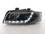 Paire de feux phares Daylight Led Audi A4 8E 2001-2004 Noir