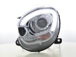 Paire de feux phares Daylight Led Mini Countryman R60 10-17 chrome