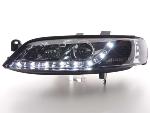 Paire de feux phares Daylight Led DRL Opel vectra B 99 a 02 chrome