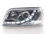 Paire de feux phares Daylight Led VW Bus T5 03-09 chrome