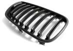 Paire grilles de calandre BMW X3 E83 06-10 noir mat