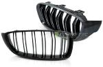 Grilles calandre BMW serie 4 F32, F33, F36 13-20 Look sport noir glossy