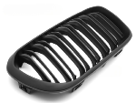 Grille calandre BMW serie 1 F20/F21 de 2015 a 2018 Noir Mat Double Barres