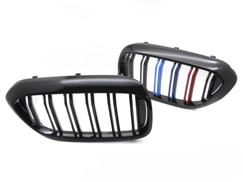 Calandre BMW Serie 5 G30/G31 de 2017 a 2020 Look Sport Noir Brillant 3 couleurs