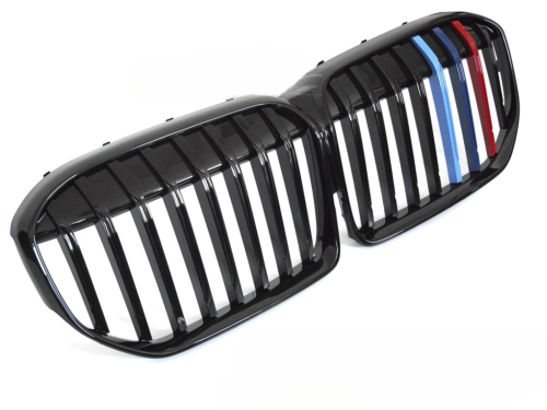 Grille calandre BMW serie 7 type G11/G12 de 2019 a 2022 noir Brillant 3 couleurs
