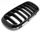 Grille calandre BMW X6 F16 de 2014 a 2019 Noir Brillant