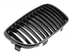Grille de calandre avant BMW Serie 1 E87/E88/E81/E82 de 2007 a 2013 Noir brillant