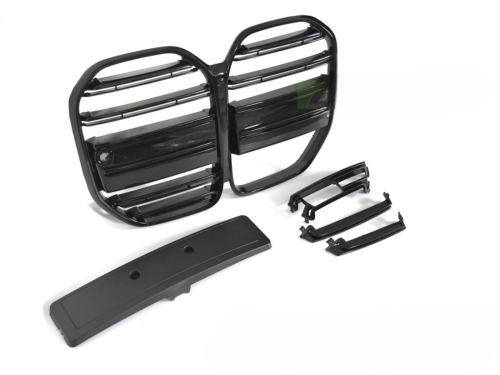 Grille de calandre avant BMW Serie 4 G22 Coupe de 2020 a 2025 Noir brillant