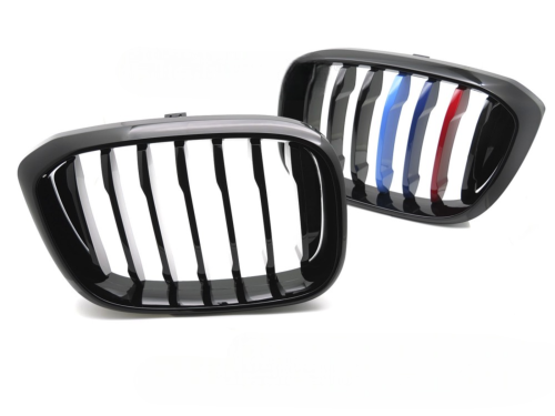 Grille calandre BMW X4 G02 de 2018 a 2021 Noir Brillant 3 couleurs