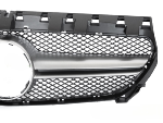 Grille calandre Mercedes CLA W117 de 2013 a 2019 Noir Silver