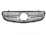Grille calandre Mercedes GLC X253/C253 de 2016 a 2018 Noir Argent