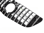 Grille calandre Mercedes Classe V W447 de 2019 a 2023 Chrome Noir Brillant