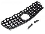 Grille calandre Mercedes GLA X156 de 2016 a 2019 Noir Chrome