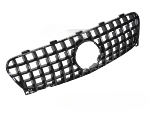 Grille calandre Mercedes GLA X156 de 2016 a 2019 Noir Brillant