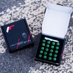 Kit de Visserie Japan Racing JB1 Bolts 14x1,5 Green