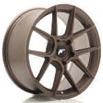 Jante JR Wheels JR30 18x8,5 ET20-45 - 5 trous sur mesure - Bronze matt