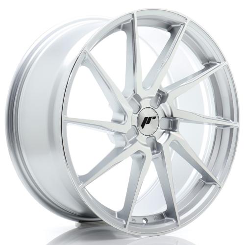 Jante JR Wheels JR36 20x8,5 ET20-45 - 5 trous sur mesure - Silver machined face