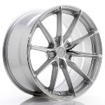 Jante JR Wheels JR37 20x10 ET25 - 5x112 - Silver machined face