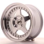 Jante JAPAN RACING JR6 15" x 8" 4x108 4x100 4x114,3 ET 25 Machined Face Silver