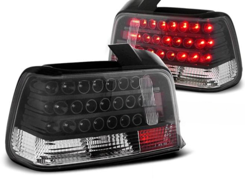 Paire de feux arriere BMW serie 3 E36 berline 1990 a 1999 LED noir
