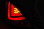 Paire de feux arriere Ford Fiesta MK7 12-16 LED BAR chrome