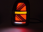 Paire de feux arriere Mini Cooper F60 de 2016 a 2020 FULL LED BAR Rouge