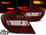 Paire feux arriere Mercedes classe C W204 07-10 LED BAR rouge blanc