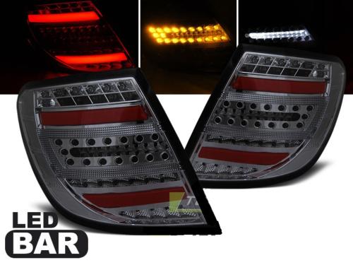 Paire de feux arriere Mercedes classe C W204 07-10 FULL LED fume