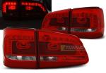 Paire de feux arriere VW Touran 10-15 LED rouge blanc