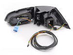 Paire de feux arriere VW Golf 7 de 2017 a 2019 FULL LED DYN Noir Fume