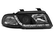 Paire de feux phares Audi A4 94-98 Daylight led noir
